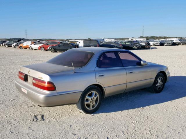 JT8BF12G0T0155058 - 1996 LEXUS ES 300 GOLD photo 4