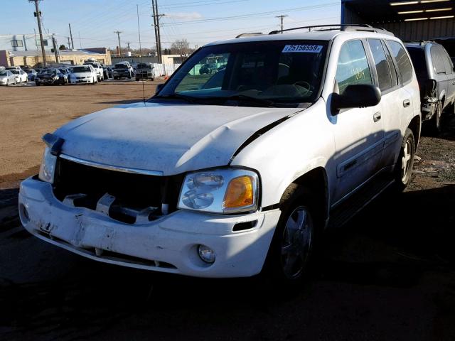 1GKDT13S832140791 - 2003 GMC ENVOY WHITE photo 2