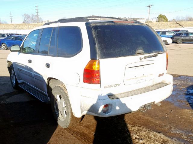 1GKDT13S832140791 - 2003 GMC ENVOY WHITE photo 3