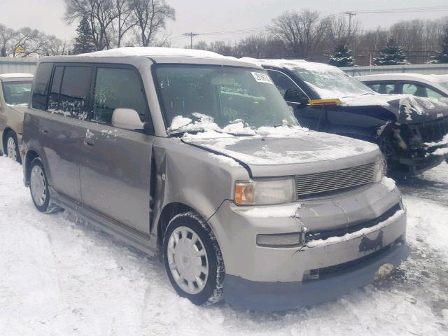 JTLKT334554007532 - 2005 TOYOTA SCION XB ნაცრისფერი ფოტო 1