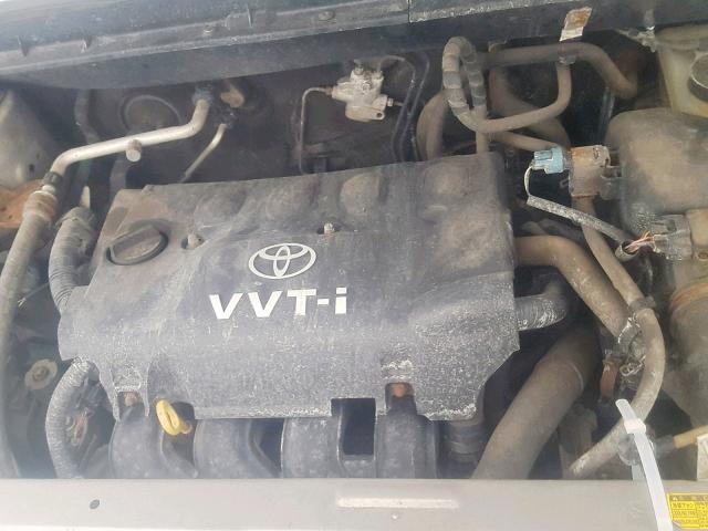 JTLKT334554007532 - 2005 TOYOTA SCION XB ნაცრისფერი ფოტო 7