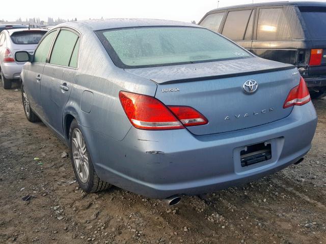 4T1BK36B46U153832 - 2006 TOYOTA AVALON BLUE photo 3