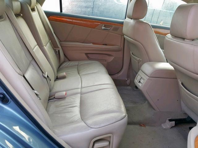 4T1BK36B46U153832 - 2006 TOYOTA AVALON BLUE photo 6