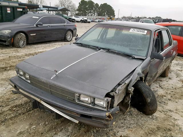 1G4AH51W5JT421964 - 1988 BUICK CENTURY CU GRAY photo 2