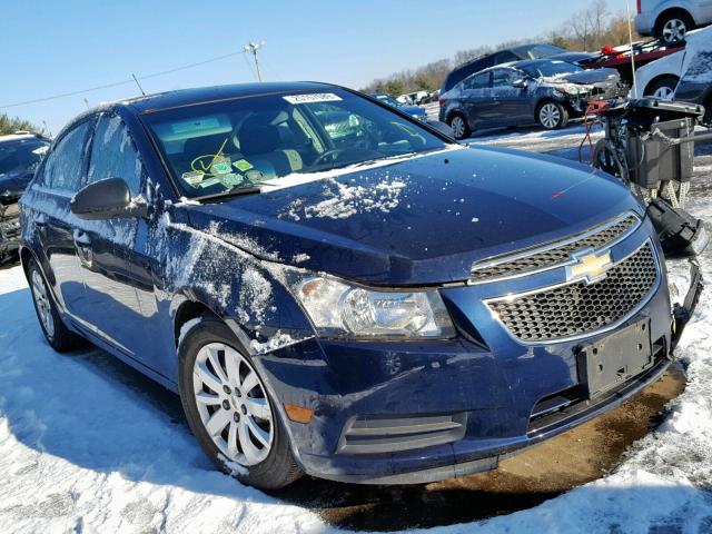 1G1PC5SHXB7228628 - 2011 CHEVROLET CRUZE LS BLUE photo 1