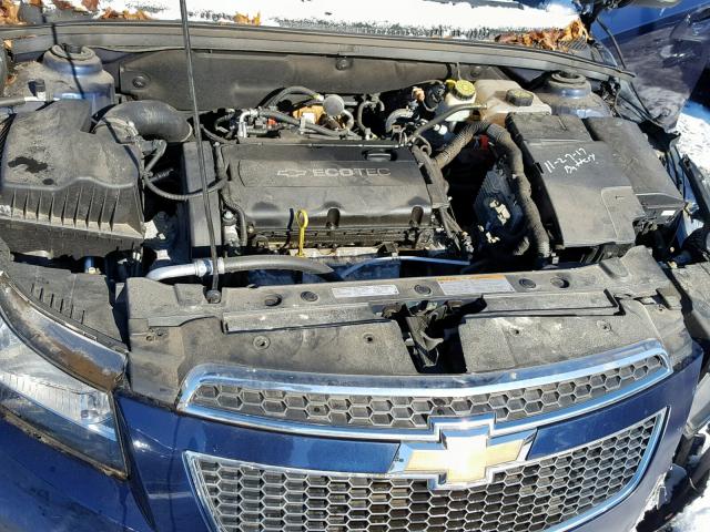 1G1PC5SHXB7228628 - 2011 CHEVROLET CRUZE LS BLUE photo 7