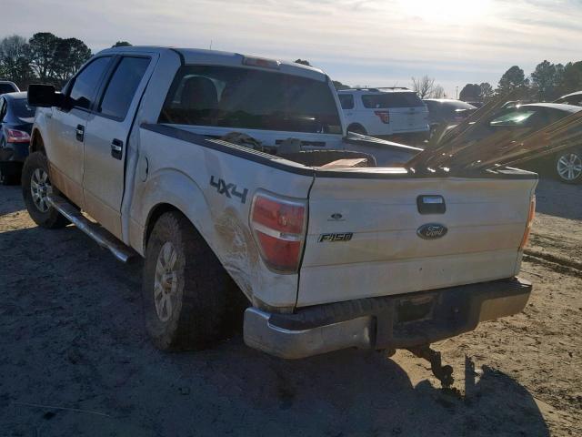 1FTEW1E80AFD39574 - 2010 FORD F150 SUPER WHITE photo 3