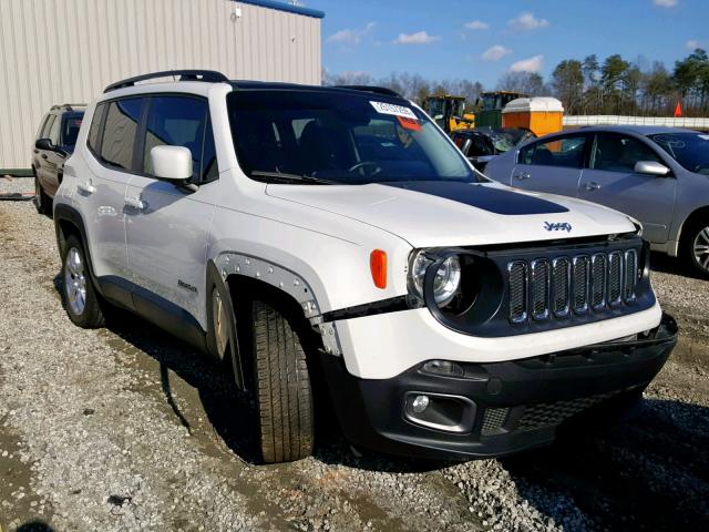 ZACCJABT6GPC95374 - 2016 JEEP RENEGADE L WHITE photo 1