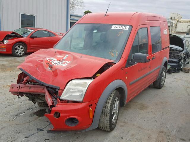 NM0LS6BN6BT074007 - 2011 FORD TRANSIT CO RED photo 2