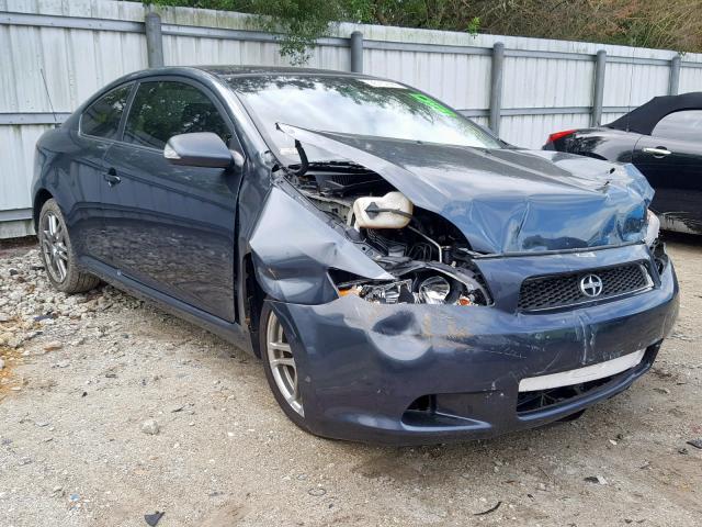 JTKDE167870167559 - 2007 TOYOTA SCION TC ნაცრისფერი ფოტო 1