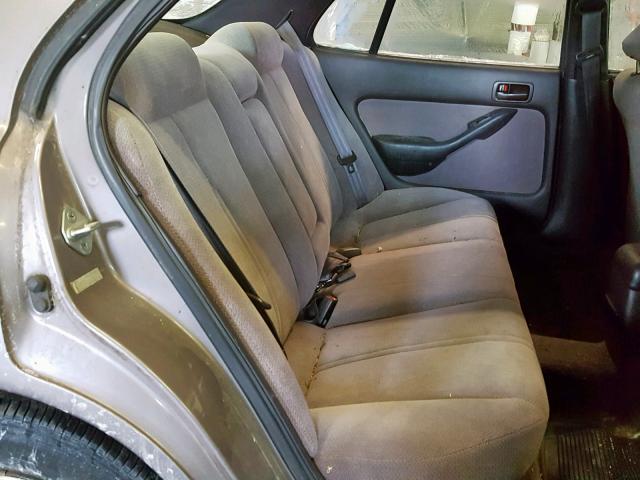 4T1BG12K8TU742289 - 1996 TOYOTA CAMRY DX TAN photo 6