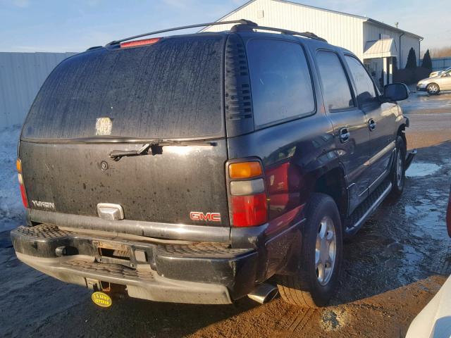 1GKEK63U14J186010 - 2004 GMC YUKON DENA BLACK photo 4