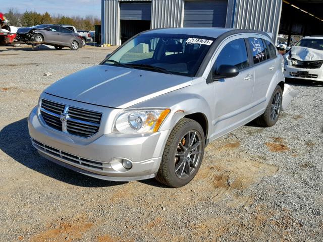 1B3CB8HB1BD254468 - 2011 DODGE CALIBER RU SILVER photo 2