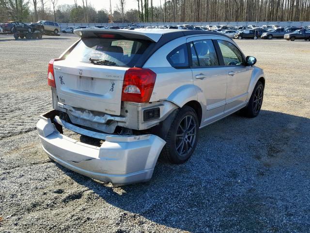 1B3CB8HB1BD254468 - 2011 DODGE CALIBER RU SILVER photo 4