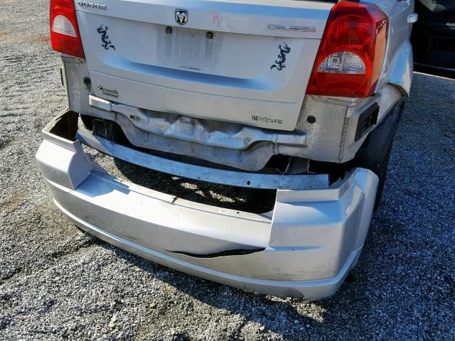 1B3CB8HB1BD254468 - 2011 DODGE CALIBER RU SILVER photo 9