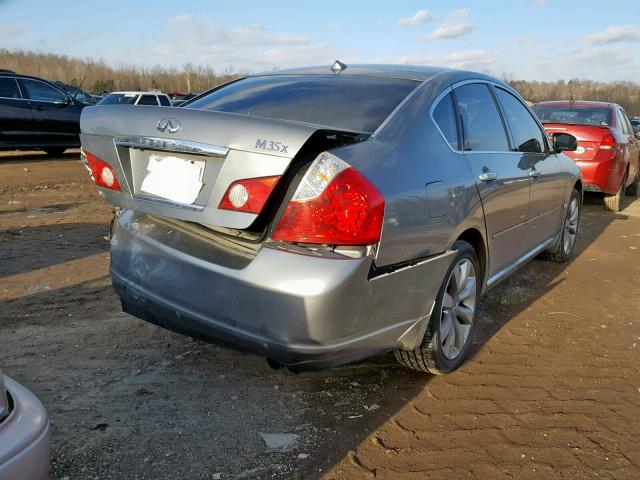 JNKAY01F27M452565 - 2007 INFINITI M35 BASE GRAY photo 4