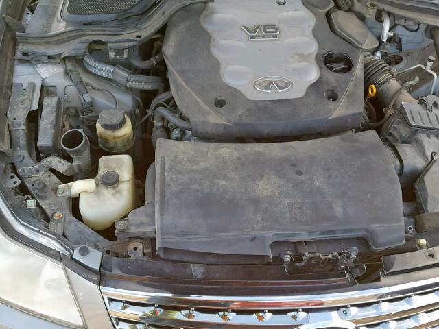 JNKAY01F27M452565 - 2007 INFINITI M35 BASE GRAY photo 7