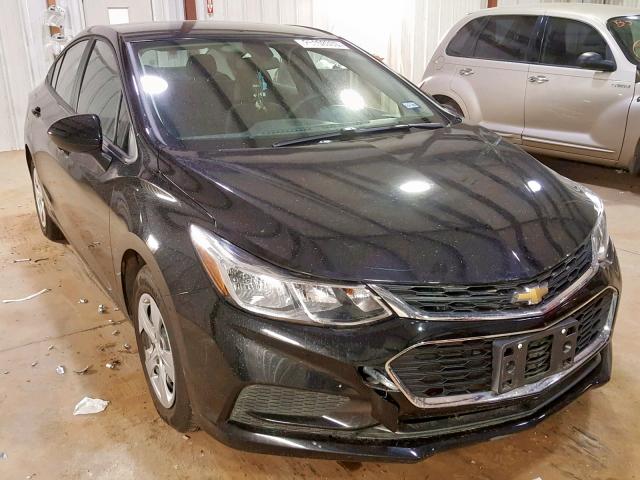 1G1BC5SM7J7161976 - 2018 CHEVROLET CRUZE LS BLACK photo 1