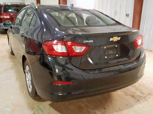 1G1BC5SM7J7161976 - 2018 CHEVROLET CRUZE LS BLACK photo 3