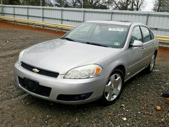 2G1WD58C689104822 - 2008 CHEVROLET IMPALA SUP ვერცხლისფერი ფოტო 2