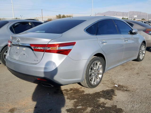 4T1BK1EB4EU078490 - 2014 TOYOTA AVALON BAS SILVER photo 4