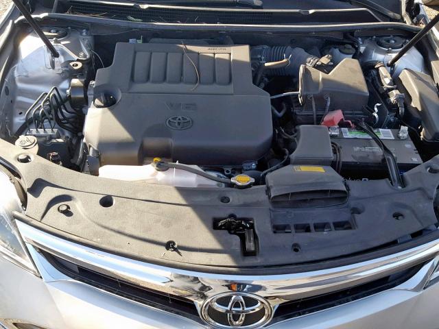 4T1BK1EB4EU078490 - 2014 TOYOTA AVALON BAS SILVER photo 7