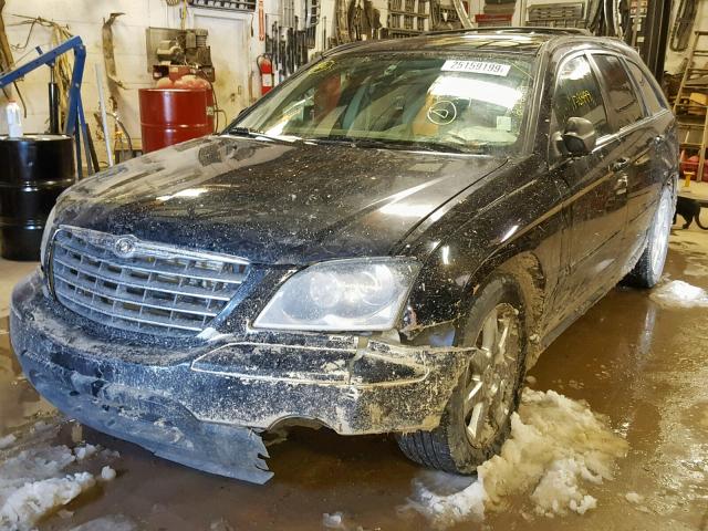 2C8GF78435R366883 - 2005 CHRYSLER PACIFICA L BLACK photo 2