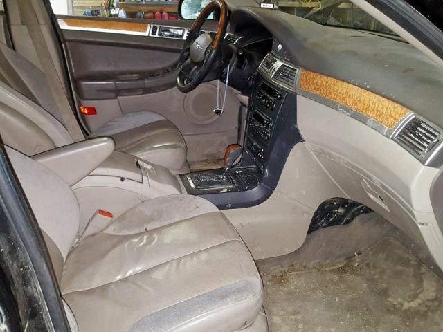 2C8GF78435R366883 - 2005 CHRYSLER PACIFICA L BLACK photo 5