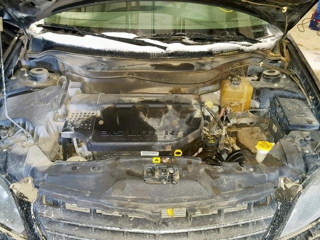 2C8GF78435R366883 - 2005 CHRYSLER PACIFICA L BLACK photo 7