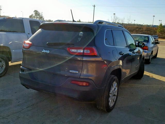 1C4PJLCBXEW167058 - 2014 JEEP CHEROKEE L GRAY photo 4