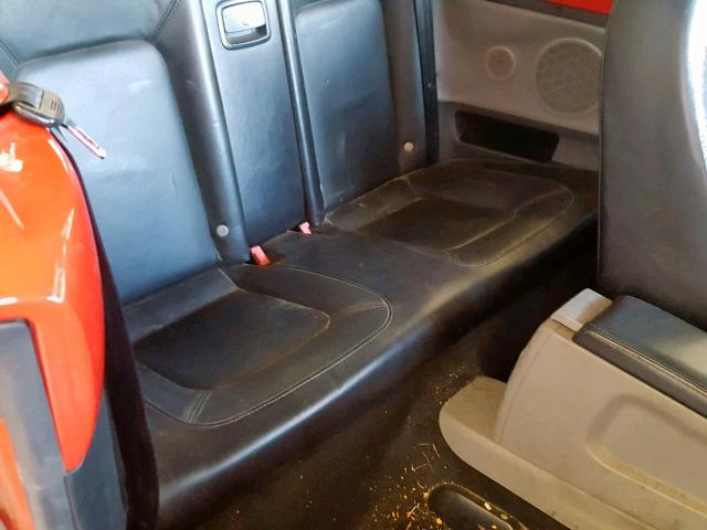 3VWCM31Y04M311936 - 2004 VOLKSWAGEN NEW BEETLE RED photo 6