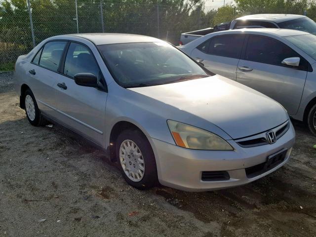 1HGCM56147A075207 - 2007 HONDA ACCORD VAL SILVER photo 1