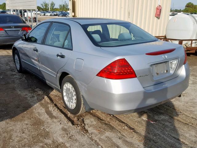 1HGCM56147A075207 - 2007 HONDA ACCORD VAL SILVER photo 3