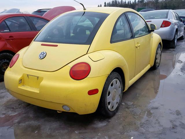 3VWBA21C2YM437465 - 2000 VOLKSWAGEN NEW BEETLE Sarı foto 4