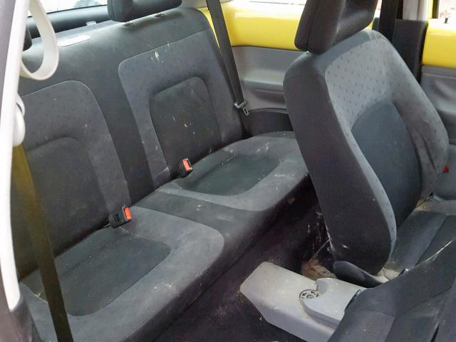 3VWBA21C2YM437465 - 2000 VOLKSWAGEN NEW BEETLE Sarı foto 6