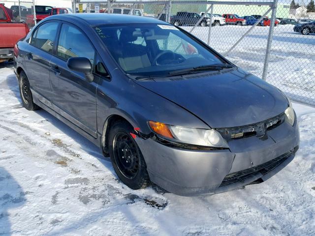 2HGFA15317H013959 - 2007 HONDA CIVIC DX GRAY photo 1