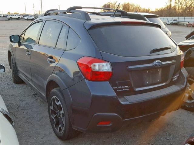 JF2GPABC2G8321624 - 2016 SUBARU CROSSTREK GRAY photo 3