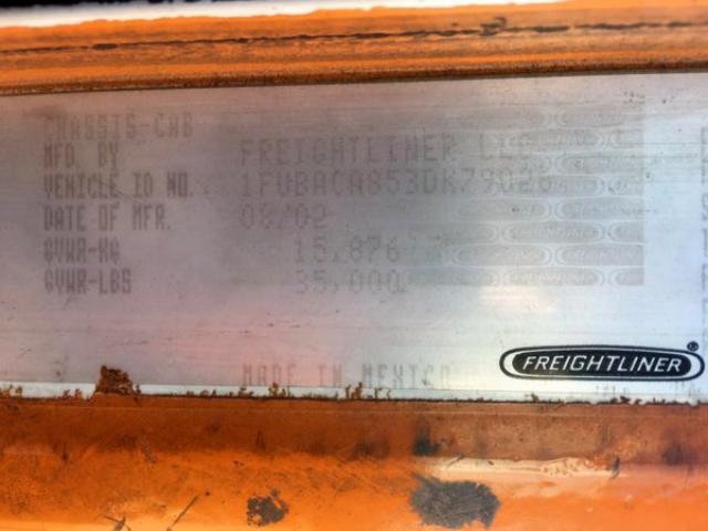 1FUBACA853DK79026 - 2003 FREIGHTLINER CONVENTION UNKNOWN - NOT OK FOR INV. photo 10