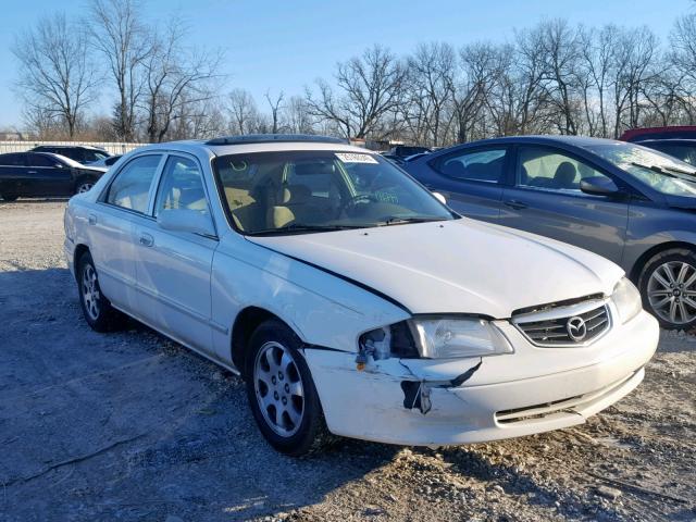 1YVGF22C015210516 - 2001 MAZDA 626 ES WHITE photo 1