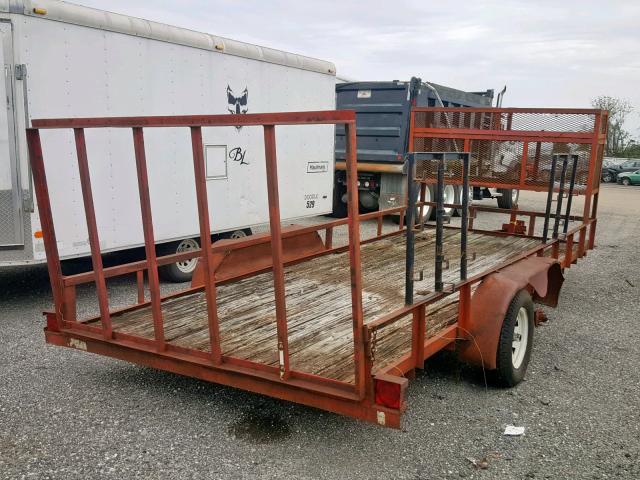 59007X180W0106004 - 2005 BILT TRAILER RED photo 6