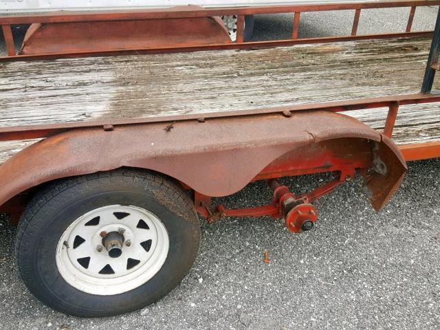 59007X180W0106004 - 2005 BILT TRAILER RED photo 8