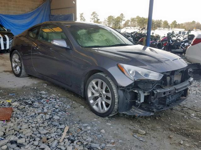 KMHHT6KJ7GU136093 - 2016 HYUNDAI GENESIS CO GRAY photo 1