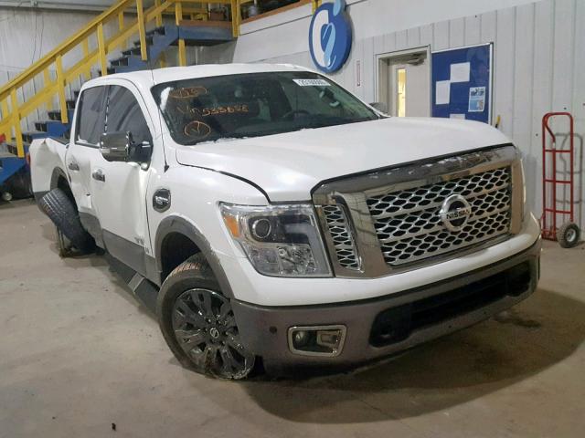 1N6AA1E51HN533658 - 2017 NISSAN TITAN SV WHITE photo 1