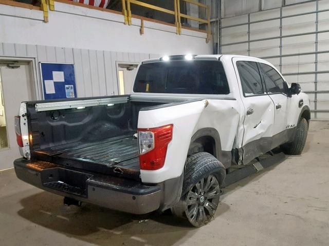 1N6AA1E51HN533658 - 2017 NISSAN TITAN SV WHITE photo 4