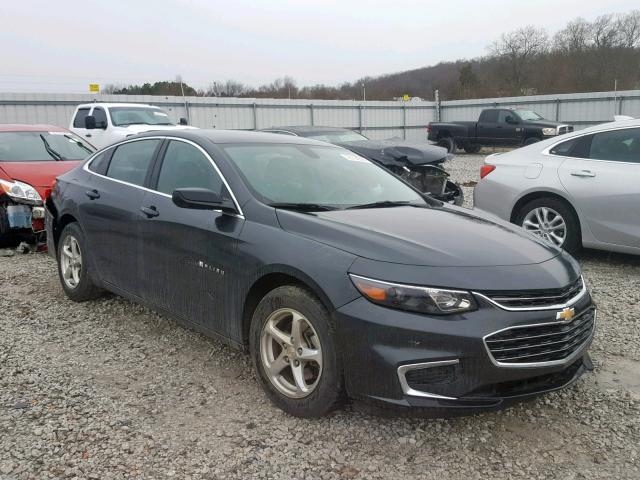 1G1ZB5ST9HF142922 - 2017 CHEVROLET MALIBU LS GRAY photo 1