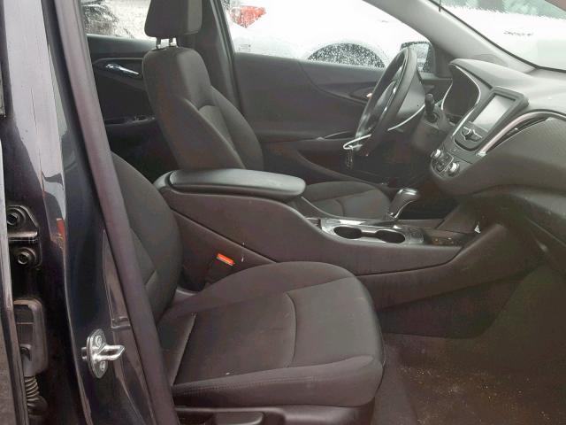 1G1ZB5ST9HF142922 - 2017 CHEVROLET MALIBU LS GRAY photo 5