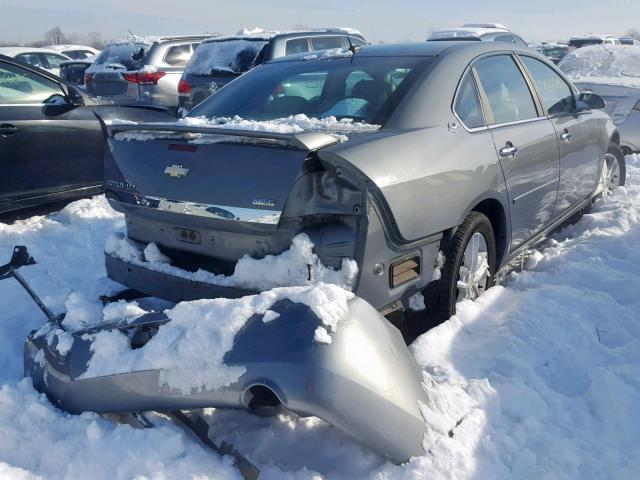 2G1WU583181199627 - 2008 CHEVROLET IMPALA LTZ GRAY photo 4