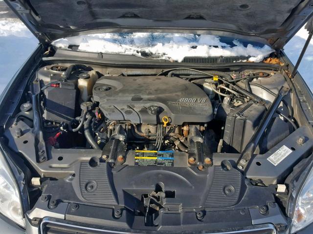 2G1WU583181199627 - 2008 CHEVROLET IMPALA LTZ GRAY photo 7