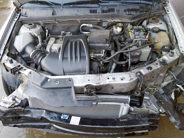 1G2AL18F987241461 - 2008 PONTIAC G5 GRAY photo 7
