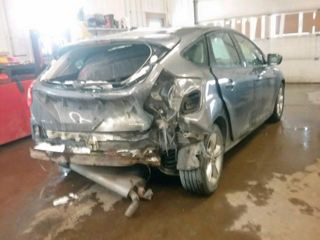 1FADP3K24DL230776 - 2013 FORD FOCUS SE GRAY photo 4